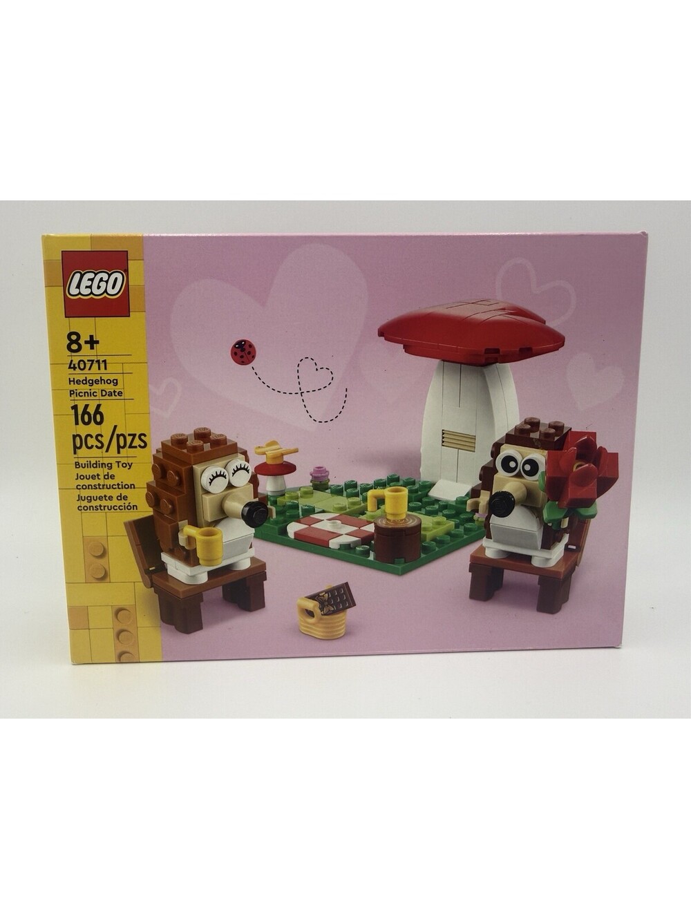 LEGO Hedgehog Picnic Date 40711 166 Pieces - Brand New In Sealed Box